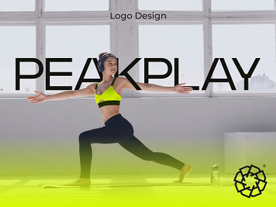 PEAKPLAY - Sports Logo brand identity brand visual branding creative graphic design graphics logo logo design logotype minimal