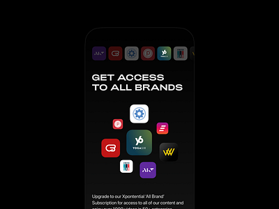 Upsell iOS Screen dark mode fitness ios iphone mobile native phone swiftui ui upsell ux