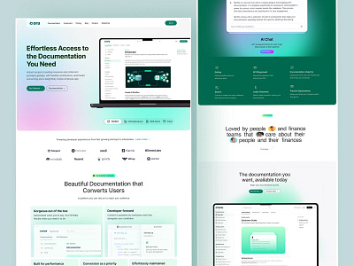 ORU - Saas Landing Page ai ai landing page landignpage landing page saas website website design