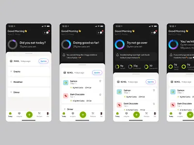 Fitness Mobile App ai mobile app design app interface fitness health app health mobile app ios app mobile app mobile app design tab bar