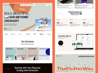 Agency Website Design agency agency landing page agency website agency website design modern design modern website saas design website