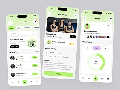 Fitness Mobile App Design app design best app design fitness fitness app gym mobile mobile app mobile app design mobile app ui mobile ui mobile ui design mobile ux modern app ui ui ui ux design workout