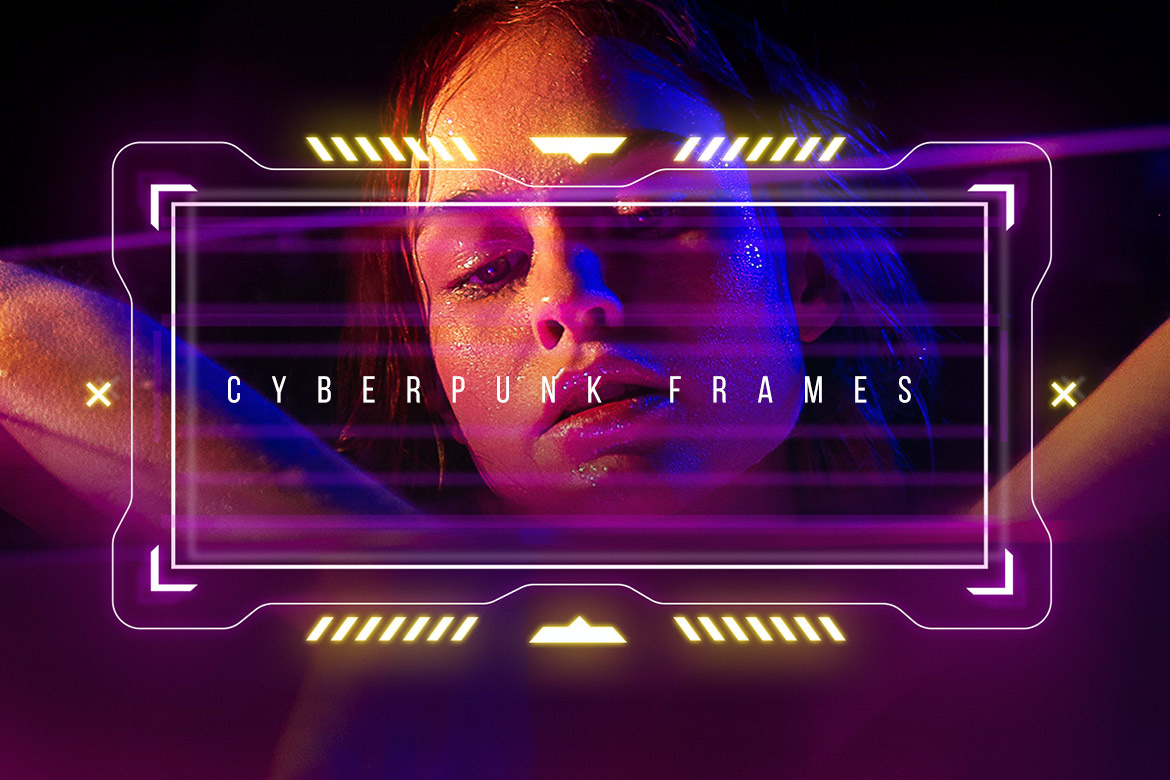 Cyberpunk Frames by Pixflow on Dribbble
