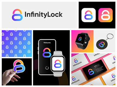 Infinitylock logo for security brand app icon app logo business logo confidence logo crypto logo cybersecurity logo data security logo future tech logo infinitylock lock logo modern security professional brand protection logo safe brand safe logo secure brand security logo software logo top logo vpn logo