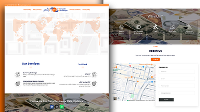Daryabi Exchange web development