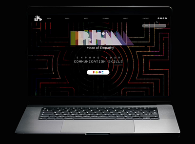 PRISM \\ Website Design digital design figma interactive design responsive design ui design user experience user interface user journey ux design ux research web design website mockup wireframe