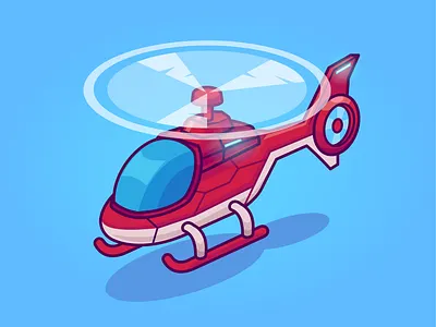 Helicopter🚁 aircraft airplane aviation branding doodle flat flight helicopter icon illustration logo machine plane sky technology transportation travel vehicle