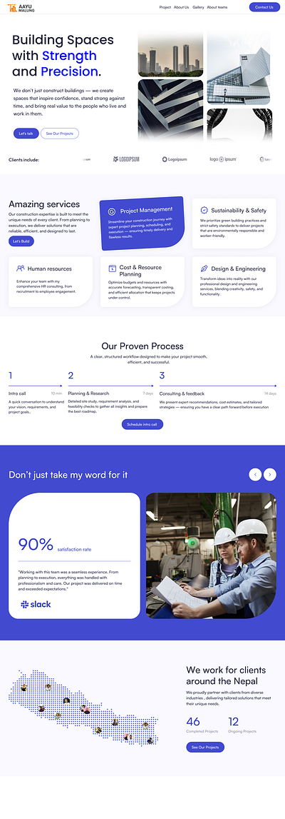 Engineering Consultancy Website