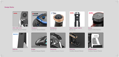 Design Works 3d graphic design home appliances industrial design modeling product design works