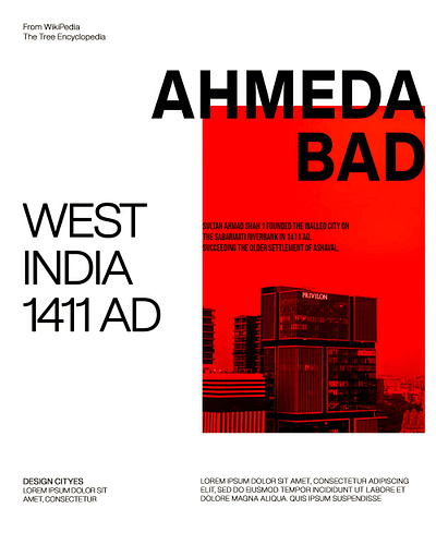 Layers of Time — A Visual Chronicle of Ahmedabad ahmedabad architecture branding city clean design design graphic design history lasdscapes photoshop poster typography ui urben