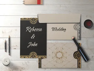 Light Grey Shimmery Floral Themed - Screen Printed Wedding Card wedding card design online