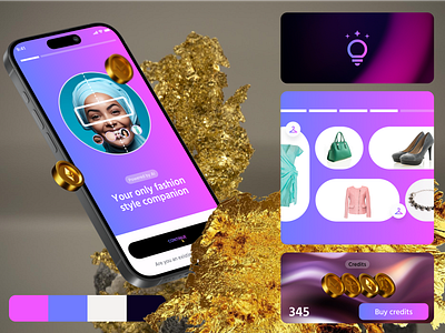 Fashion Project Mobile App Concept branding casestudy design designinspiration digitaldesign dribbblecase fashionapp interactiondesign mobileappdesign mobileinterface modernui productdesign saasdesign ui uidesign uxdesign uxui webappdesign