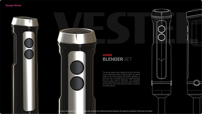 VESTEL | BLENDER SET 3d blender designer industrial design