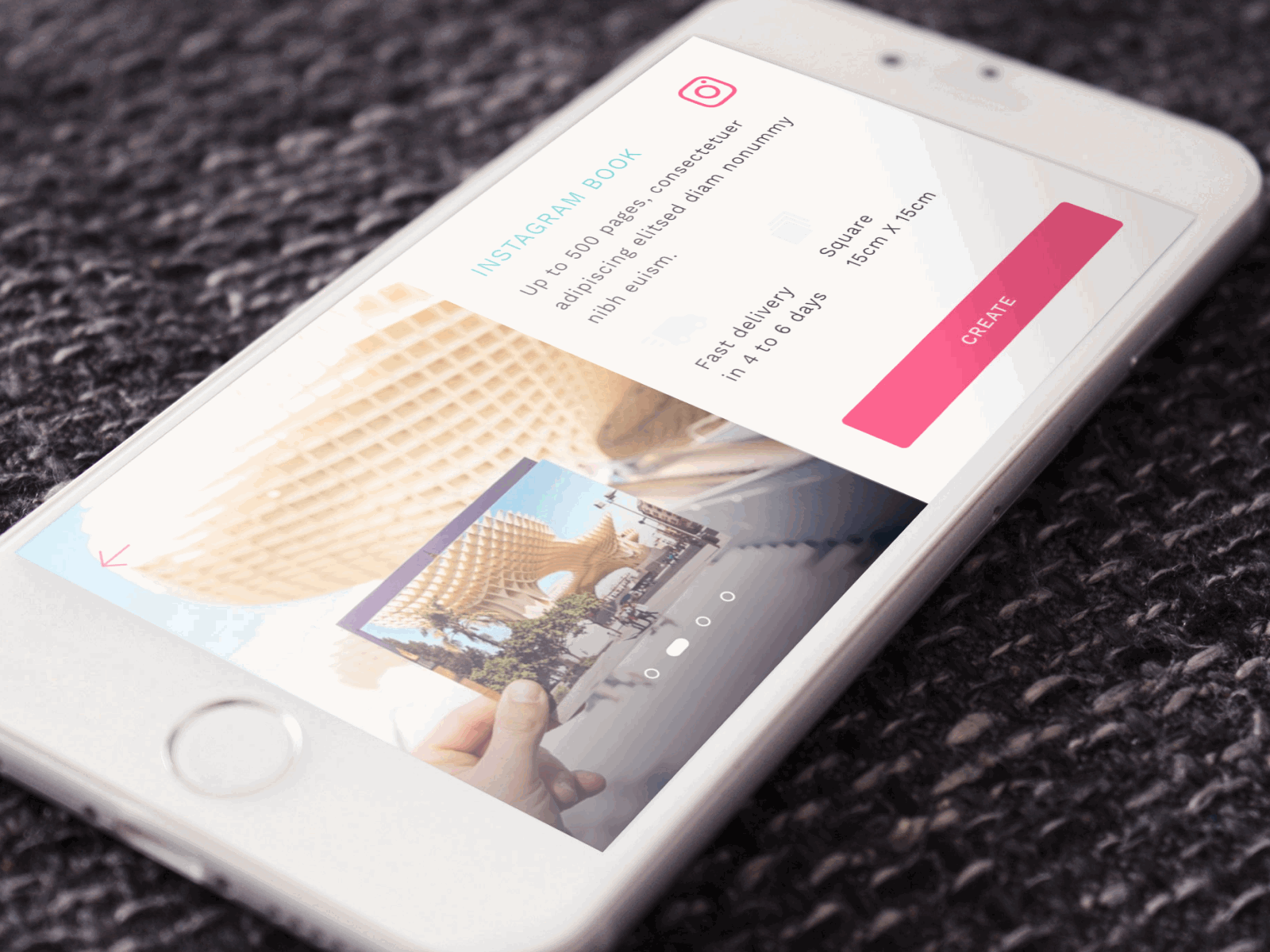 Instagram book landscape app app belgium book branding brussels design graphic design illustration instagram responsive social media ui ux