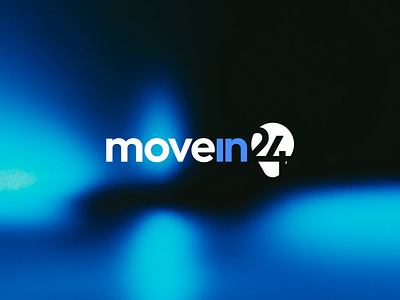 MoveIn24 Visual Identity 24hours brand identity branding dark blue location logo logotype mark move movein24 movement pin pin location redesign relocation symbol visual identity