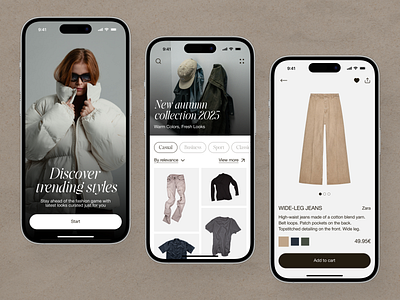 E-commerce App Onboarding Flow app design app interface e commerce mobile mobile app design mobile ui modern app ui onboarding popular retail ui ui design ui ux ux