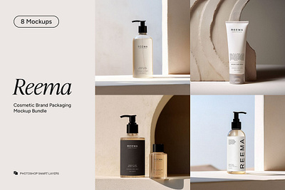 Cosmetics Mockup Bundle beauty mockup cosmetic bottle mockup cosmetics mockup cosmetics mockup bundle cosmetics packaging cream tube dispenser bottle mockup minimal mockup packaging mockup pump bottle realistic skincare mockup tube mockup