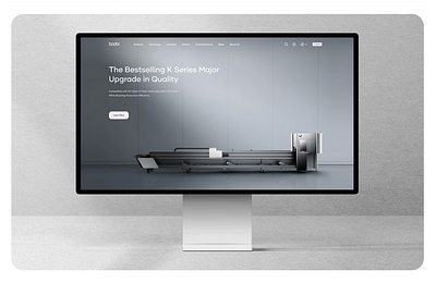 Tech corporate website ui design clean design corporate website landing ui modern tech tech website ui ux web dsign web design