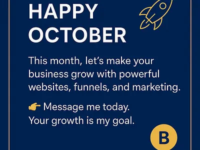 HAPPY NEW MONTH 3d animation branding design ghl ghl expert graphic design illustration landing page logo motion graphics systeme.io systeme.io expert ui vector website design
