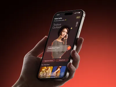 Curated - AI Wardobe E Commerce App ai ai clothing app ai outfit app ai wardrobe app aidesign appdesign clean e commerce app fashion app minimal minimaldesign mobileapp mobileui mobileux modern modernui outfit app uidesign uiux uxdesign