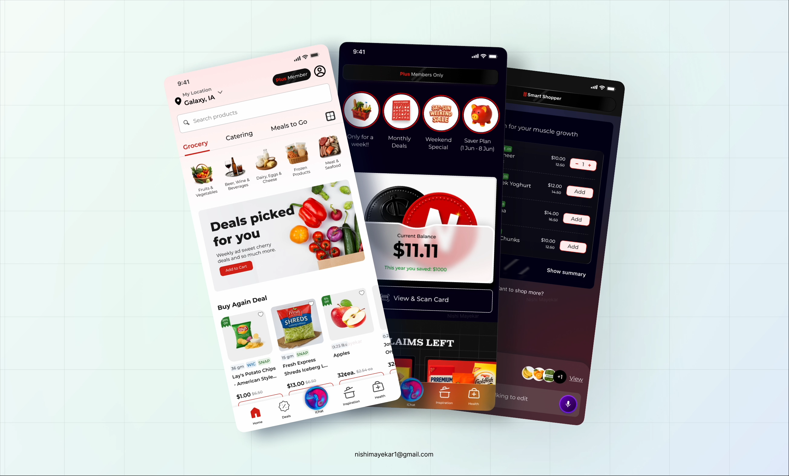 Quick Commerce with A.I. ai app design branding design ecommerce grocery product design shopping ui uiux ux