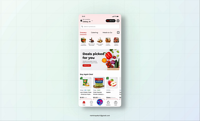 Reimagining grocery with AI ai app design branding design uiux