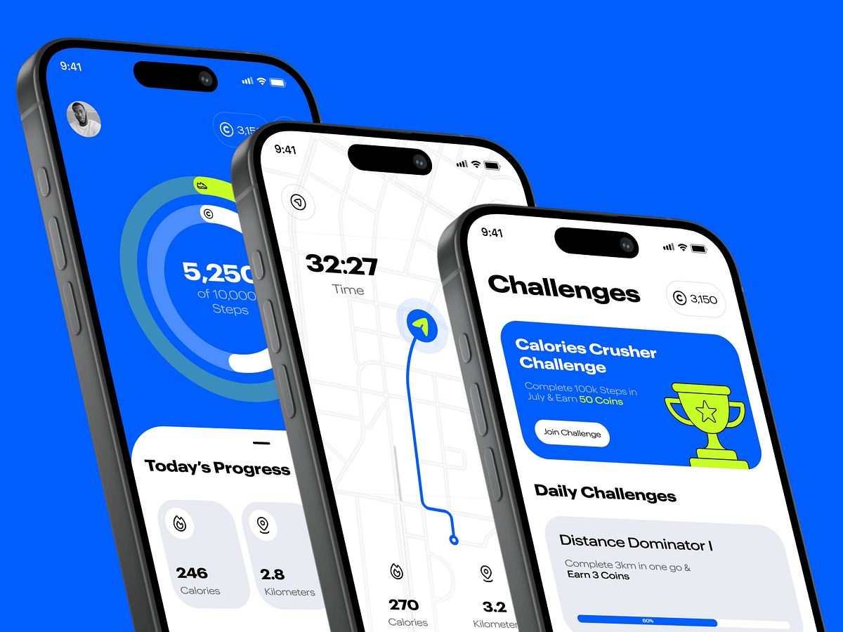 Fitness App Concept Image 2