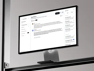 AI chatbot Concept ai chat chatbot chatgpt openai saas web