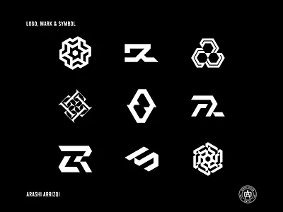 Logo Design Pack 01 bold branding concept design design graphic design icon lettermark logo logo designer logodesign logomaker logotype modern monogram monogramlogo retro typography vector vintage