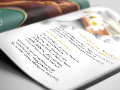Luxury Spa Magazine Design beauty branding cosmetics graphic design luxury spa magazine design magazine design spa magazine wellness
