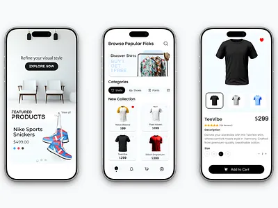 Online Shopping App UI app design design ecommerce app ecommerce website figma fintech app mobile app mobile app design mobile ecommerce ui online shopping app online store premium shopify shopify app shopify designer shopping app ui ui design uiux woocommerce