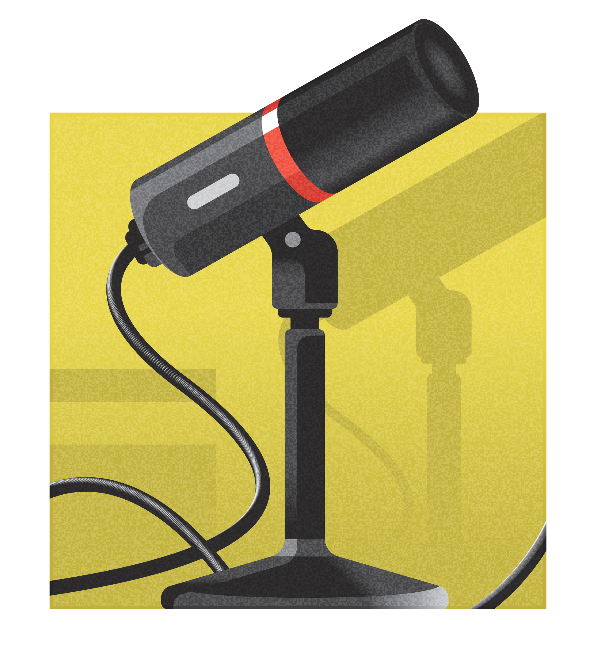 What's not in the box? (Which? Tech) illustration microphone