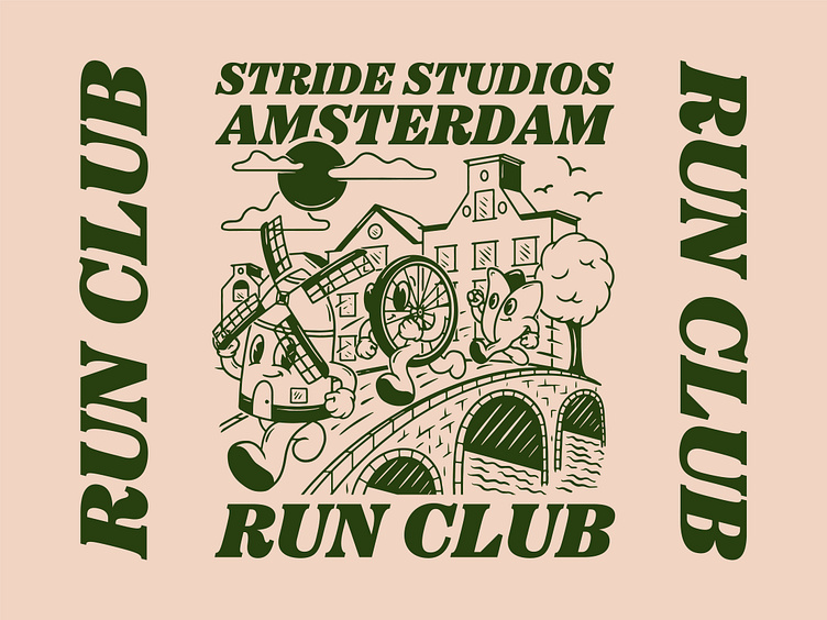 Amsterdam Run By Seasalt Creative On Dribbble