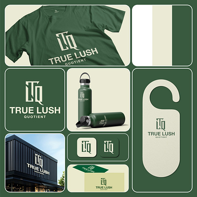 TRUE LUSH QUOTIENT 3d animation branding graphic design logo motion graphics ui