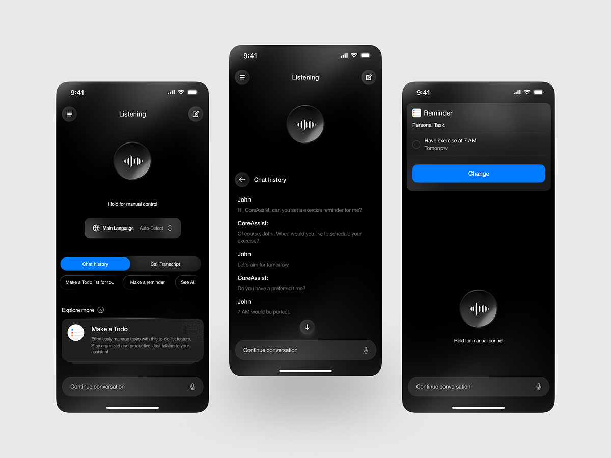 Zeno AI – AI Chatbot App Design Image 5
