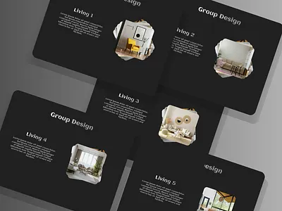 Group Design – Modern Living Concepts with Figma and Canva animation branding graphic design logo ui ux web
