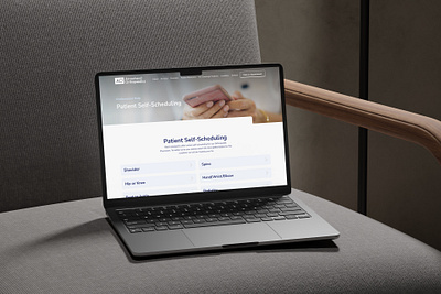 Arrowhead Orthopaedics Web Design arrowhead orthopaedics brand identity branding landing page logo logo design medical medicine ui user interface web design web page