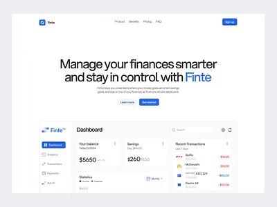 Manage your finances web best web design modern ui payments website subscription based web app ui ui ux ui ux design ux web app web application design web design web interface design web ui web ui desgin