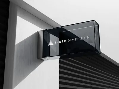 Inner Dimension TV adobe illustrator brand identity branding flat logos graphic design inner dimension inner dimension tv logo logo design minimal