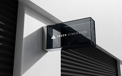 Inner Dimension TV adobe illustrator brand identity branding flat logos graphic design inner dimension inner dimension tv logo logo design minimal