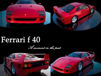 Ferrari f40 3d