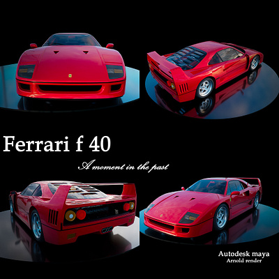 Ferrari f40 3d