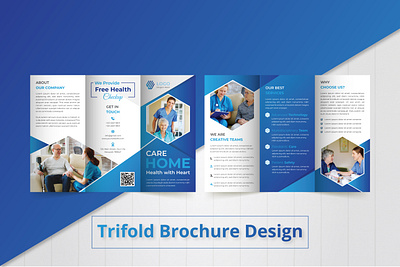 Home Care Trifold Brochure Design home care trifold magazine design