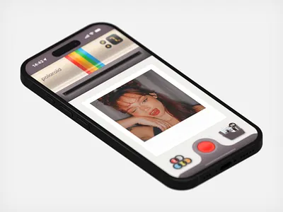 Polaroid App Concept app app design camera concept design interface ios iphone mobile mobile app design mobile design photo polaroid product remote ui ux