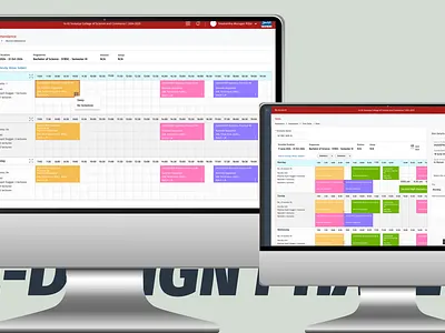 In-Progress: Faculty Lecture Management System Design functionality system design uiux designs uiux research