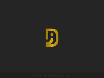 DA Logo brand identity branding da logo design design visual gold graphic design illustration letter logo logo design logo letter mock up monogram ui uiux vector visual visual design web design
