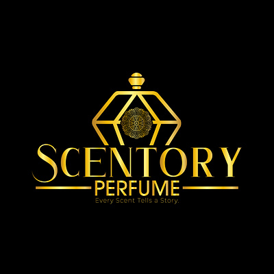 Scentory Perfume Logo branding graphic design logo