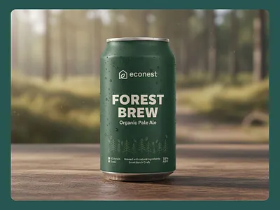 Forest Brew branding design graphic design illustration logo typography ui