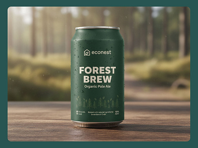 Forest Brew branding design graphic design illustration logo typography ui