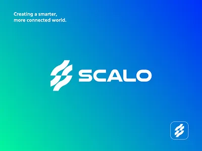 Scalo - S logo, S letter logo, branding, tech, UI, App 3d abstract logo animation app brand identity branding design graphic design illustration logo modern logo motion graphics s letter logo s logo ui vector